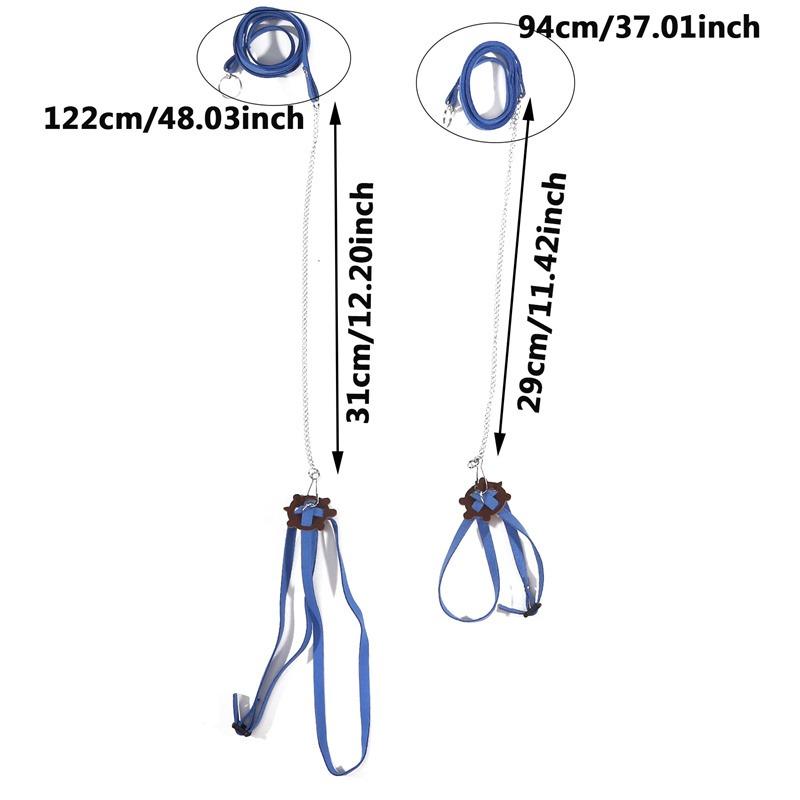 Product Introduction of HG Pet Harness Reptile Leash Turtle Lizard Adjustable Outdoor Training Soft Strap Tortoise Reptile Adjustable Leashe Pet Supplies 0