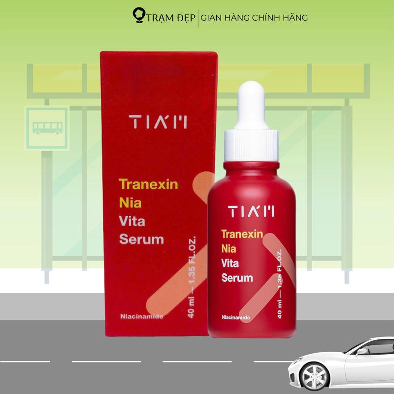  Serum Giúp Dưỡng Trắng Và Hỗ Trợ Mờ Thâm Dành Cho Da Dầu Tiam Tranexin Nia Vita Serum 40ml | TRẠM ĐẸP 