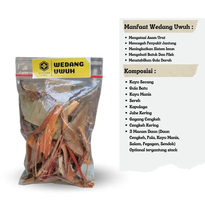 Isi 30pcs Wedang Uwuh 10 Macam Rempah Jahe Kayu Manis Kapulaga Secang Cengkeh Asli Khas Jogja Solo Original 4