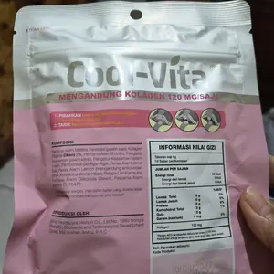 1 Pouch Coolvita Collagen Gummy Rasa Jeruk Bali dan Lemon (1 Pouch @10 Gummy) | Rasa Jeruk Bali dan Lemon Segar | Vitamin / Suplemen Kecantikan Kulit | Bantu Jaga Kesehatan Kulit, Kuku, dan Rambut