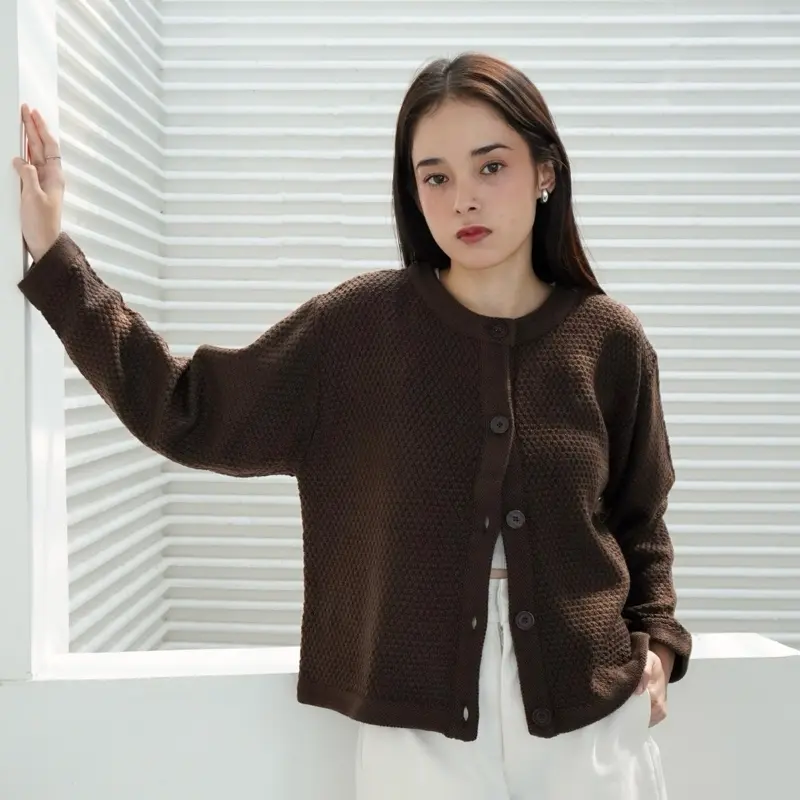 Revis Cropped Cardy by Shopinkae Cardigan Crop TikTok Shop