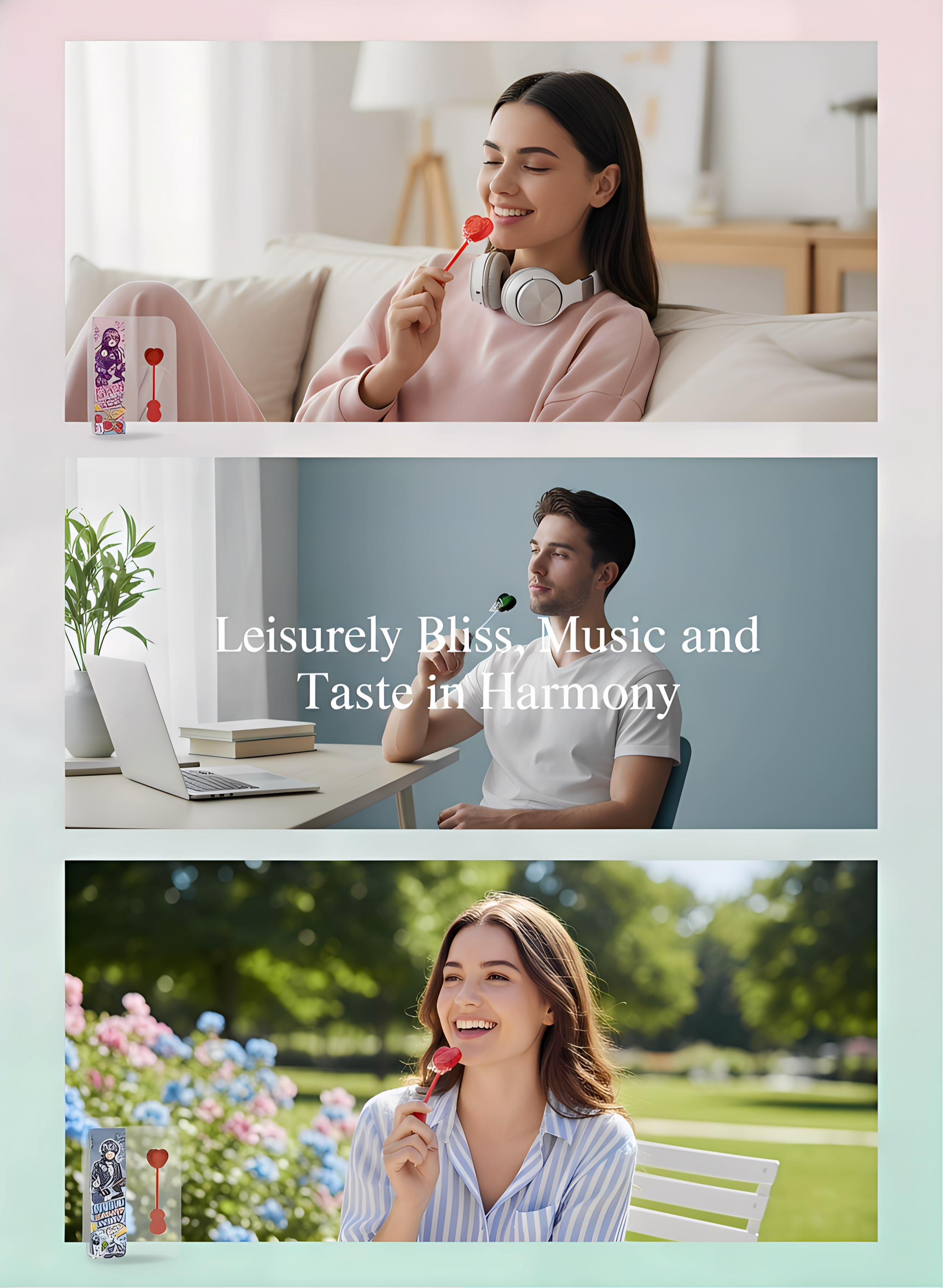 [HALAL] Music Lollipop Candy – Permen Gitar Unik Rasa Blueberry & Strawberry Halal Cocok untuk Party & Goodie Bag