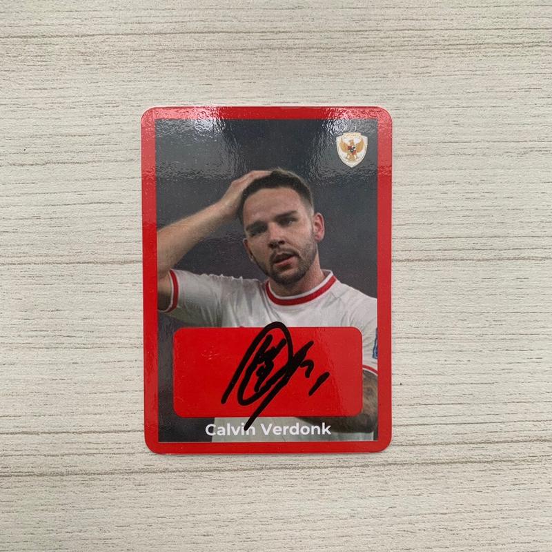 Kartu Foto Timnas Indonesia Model Terbaru - Dukungan Terhadap Timnas Indonesia - Cards 5