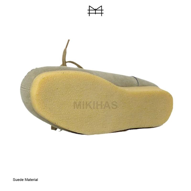 Product Introduction of Sepatu Pria Kasual Mikihas Rhetops Sneakers Kulit Suede Ringan Chungky - Shoes, Casual boots suede sol Karet Rubber Ringan combat boots 12