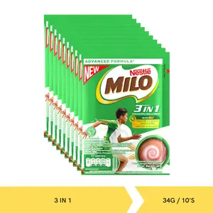 Milo 3 in 1 10 sachet (@35gr)