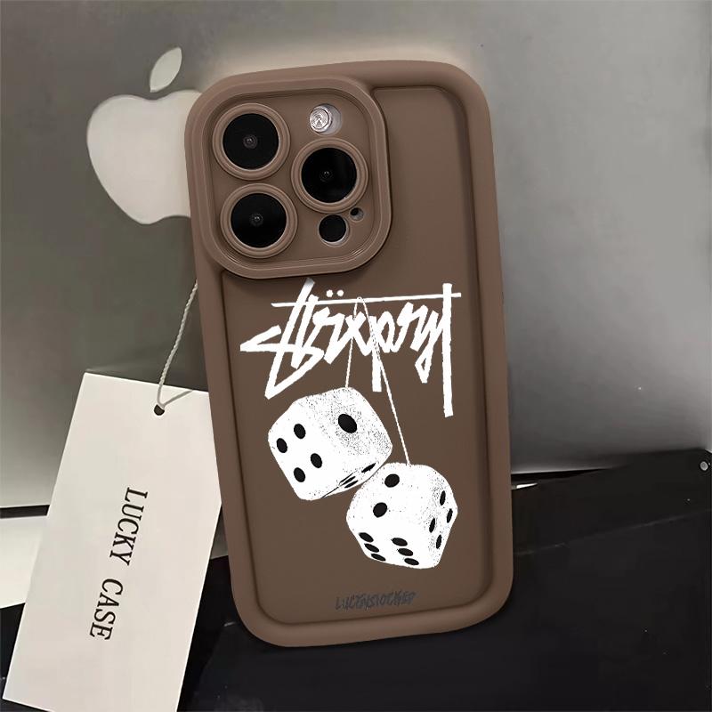 Product Introduction of Iphone case,Trend Creative STU Dice,Compatible with iPhone 6 7 8 PLUS 11 12 13 14 15 PRO MAX X XR XS. Anti-Drop and shockproof,Imported materials protective cover 14