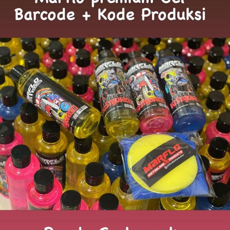 Marflo silicone gel pengkilap body motor dan mobil marflo silicone gel pengkilap body kasar dan body halus semir ban Car 0