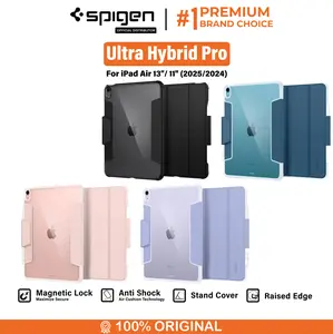Case For iPad Air 13 11 10.9 5 4 M3 M2 2025 / 2024 / 2022 Spigen Ultra Hybrid Pro Cover