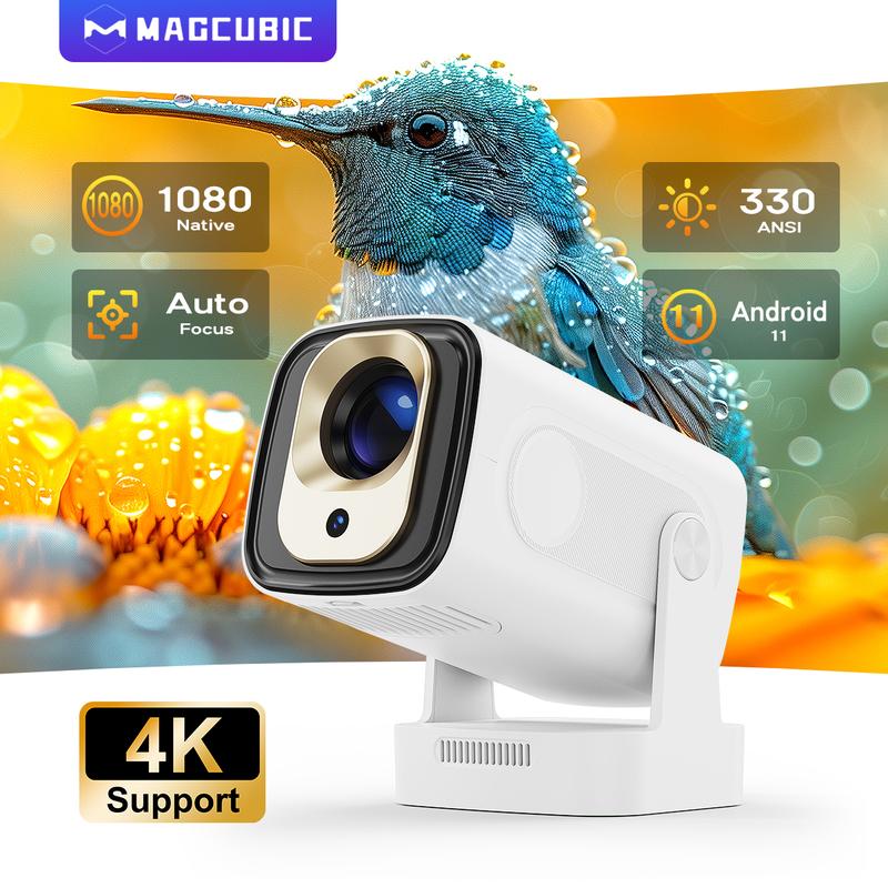 Magcubic Native 1080P HY310 Portable Projector Auto Focus 330ANSI 4K ...