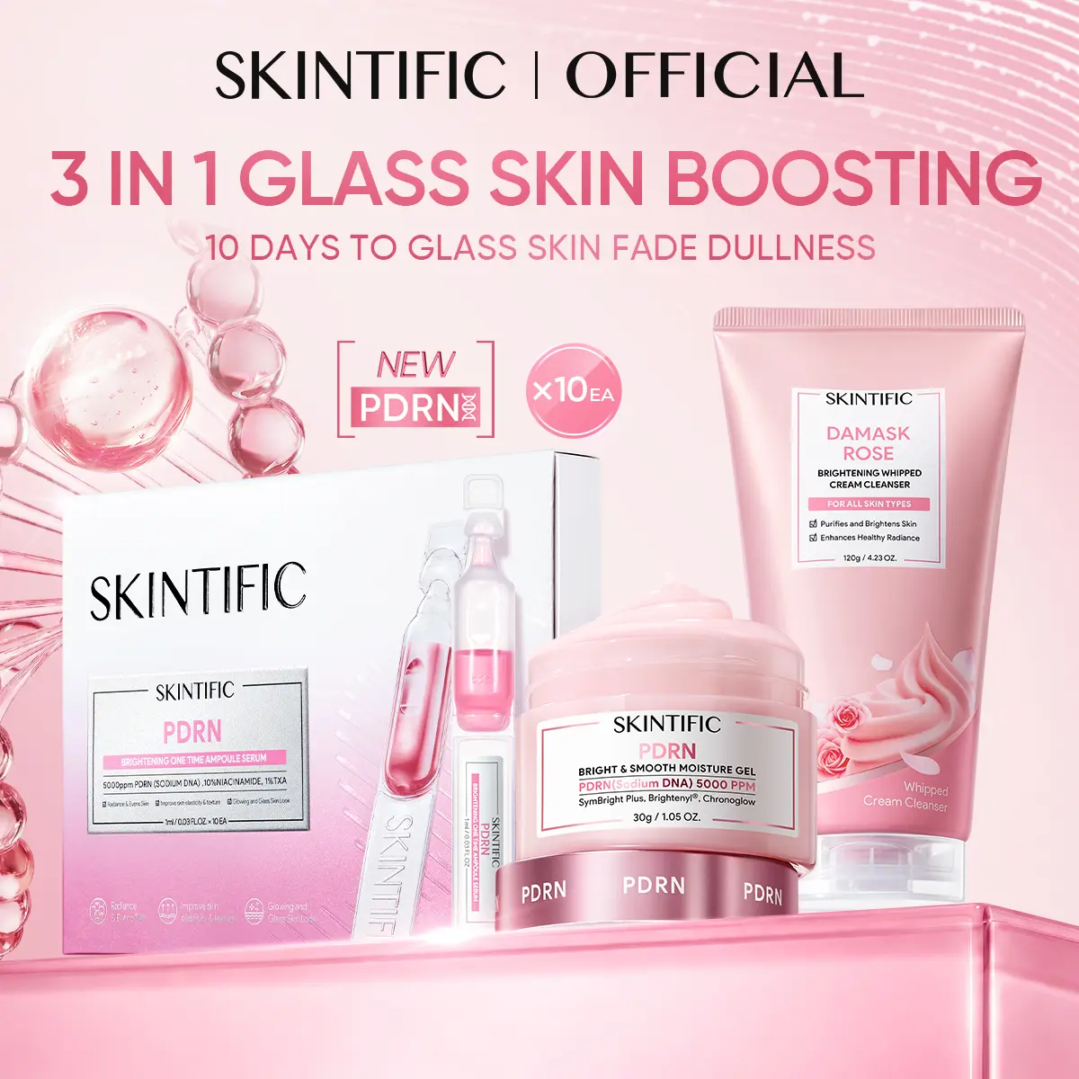 sunskin pdrn stem cell ampoule korea - TikTok Shop Malaysia