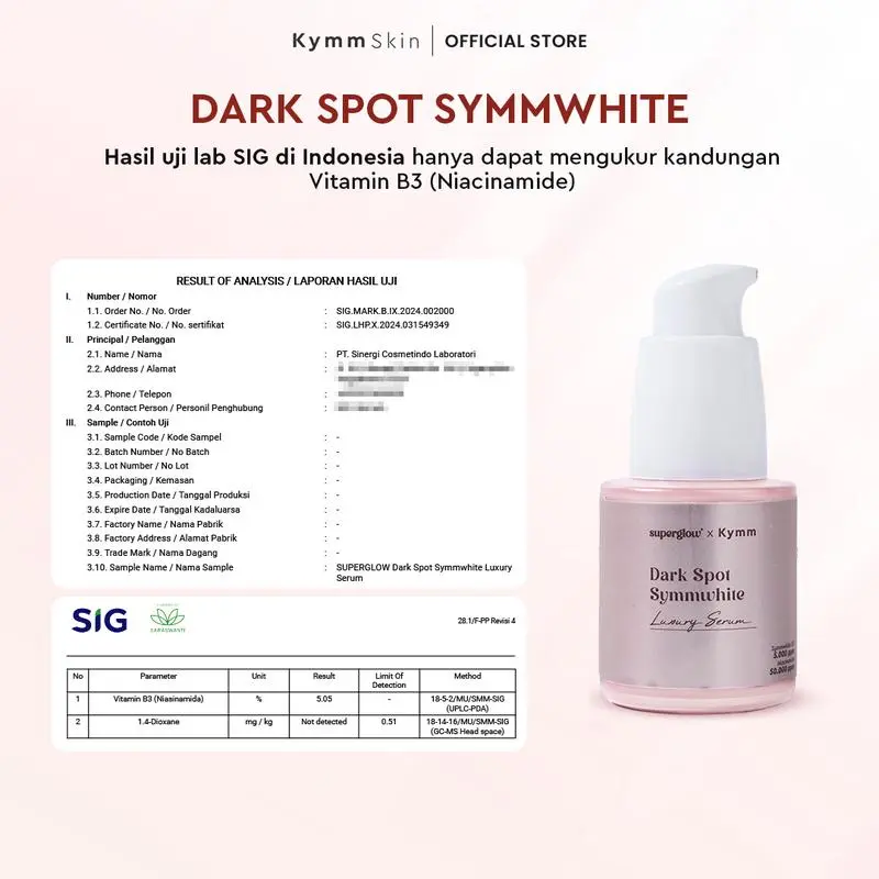 [AISAR KHALED] [Free Pouch] [Effo Sunscreen 10ml] KYMM SKIN Glow Package Level 2 [Aqua FW 100ml, Gentle FM 100ml, Day & Night Cream 10gr, Symwhite Serum 20ml] Perawatan Facial Noda Hitam Bekas Jerawat Pencerah Pelembab Mencerahkan Wajah Kusam 4