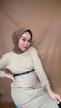 Product Review of ELOISE - GAMIS DRESS RAJUT BASIC POLOS WANITA KRIWIL FIT BODY PREMIUM from N**🏻 0