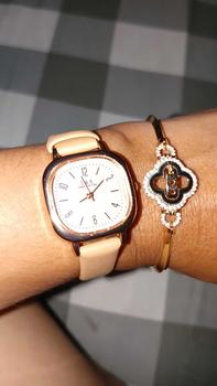 Product Review of MYB | Helga | Jam Tangan Kulit Sintetis Free Box | Stainless from i**e 3