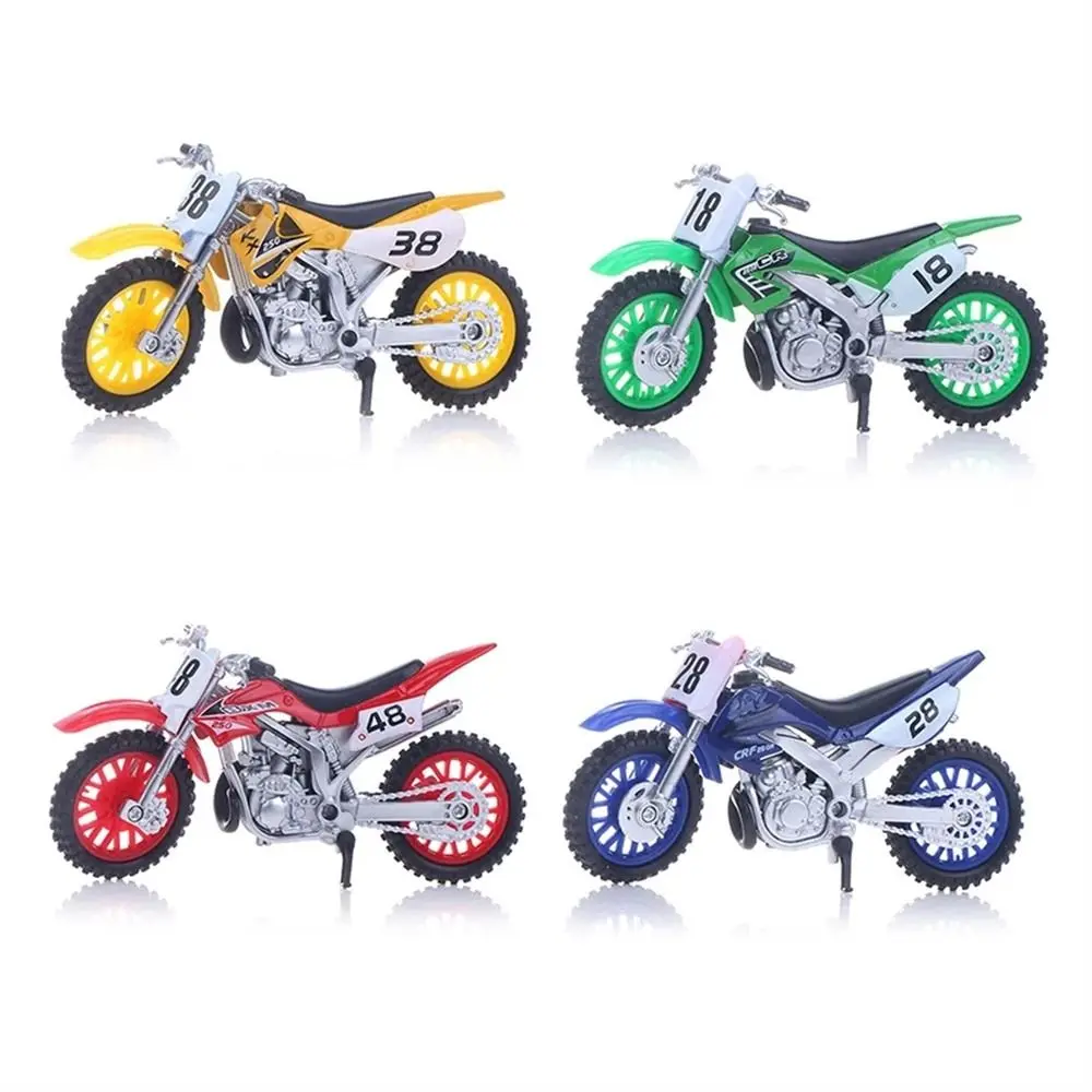 Model Motosikal Simulasi, Fungsi Gelongsor Luar Jalan, Aloi, Koleksi Mainan Motocross, Motosikal Lumba, Mainan Logam, Hadiah Kanak-kanak, Sesuai untuk Kanak-kanak