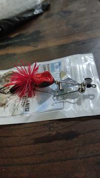 Product Review of Buzzbait Mini Slater Tiktok tektok 7 gram Propeler Berisik Umpan Casting Gabus Snakehead Top Water Ikan from R**a 0