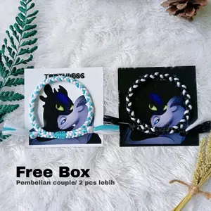 Gelang Toothless/ Gelang couple/ Gelang tali/ Gelang couple aesthetic/ Gelang murah