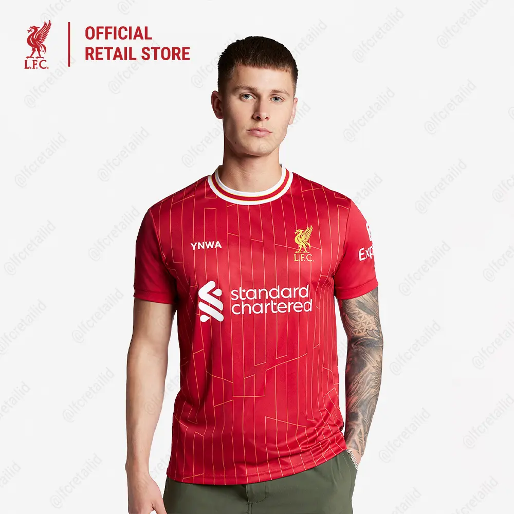 Liverpool FC 24/25 Supporter Jersey Home Red - Official LFC Jersey Original