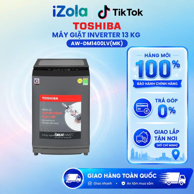 AW-DM1400LV(MK) - Máy giặt Toshiba Inverter 13 kg AW-DM1400LV(MK)