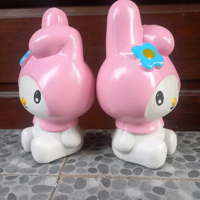 celengan plastik bentuk melody 1