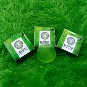 {3PCS}Sabun Leafhea  Leafhea Soap Mencerahkan Memutihkan