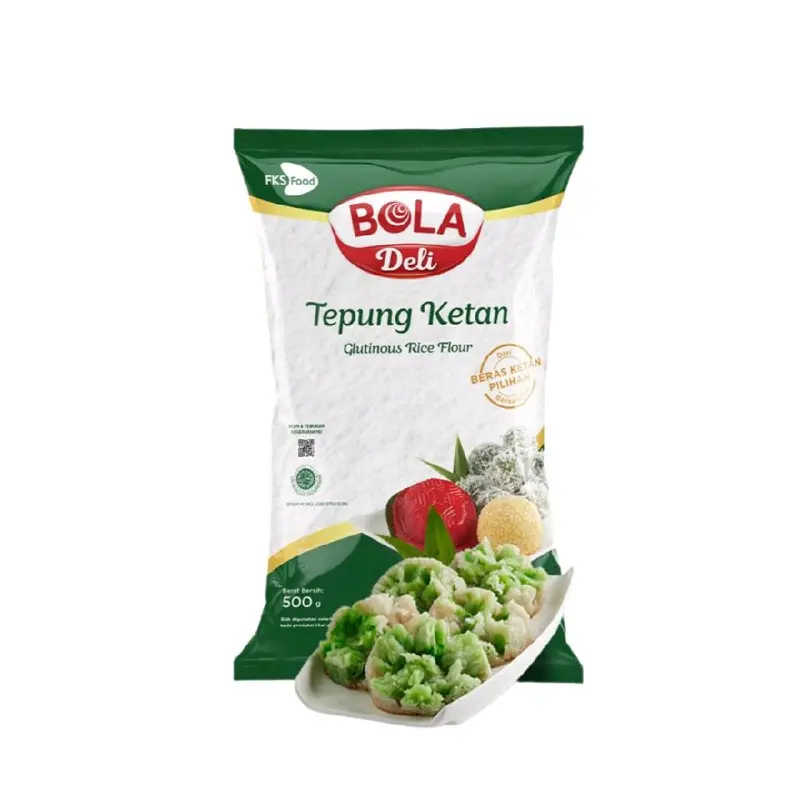 BOLA Deli Tepung Ketan PREMIUM 500g - Tepung Beras Renyah untuk Makanan ...