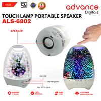 Gambar Advance ALS-6802 Speaker Portable Bluetooth Touch Lamp Speaker Garansi 1 Tahun - COLORFUL SPOTS dari AdvanceIndonesia Kab. Karawang 5 Tokopedia