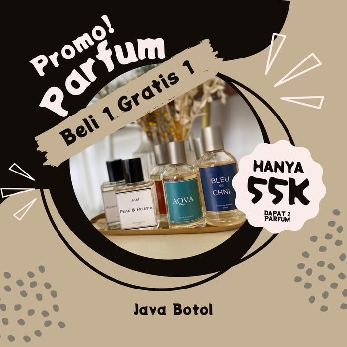 Gambar Parfum EDP 30 ml Pria & Wanita ( PROMO KHUSUS LIVE BELI 1 DAPAT 1 FREE ) - 30ml, Poppy & Barley dari Java Botol Kota Surabaya Tokopedia