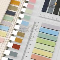 Gambar TRG Index & Mark Note 10 Colors + Ruler SN-153 - Memo Tempel Sticky Notes Warna Bahan Plastik TRG - A dari ATK & Co Kota Bandung 4 Tokopedia