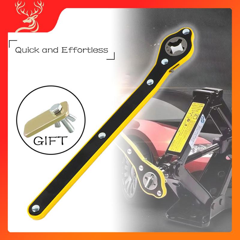 Kunci Dongkrak Mobil Universal Dongkrak Manual Alat Bantu Dongkrak Ratchet Kunci Pas ALAT BANTU PUTAR DONGKRAK MANUAL ORIGINAL 1