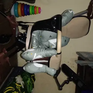 BANTAL STROLLER BAYI/ALAS STROLLER BAYI/SANDARAN STROLLER BAYI Empuk Dapat disesuaikan Tanpa Garansi dapat dilipat pink safari Indonesia