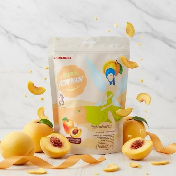Guwangda - Bpom Halal Aneka Buah Kering 50gr Freeze Dried Strawberry Kiwi Peach Mango Pitaya Durian Kualitas Terbaik Guwangda - Bpom Halal Aneka Buah Kering 50gr Freeze Dried Strawberry Kiwi Peach Mango Pitaya Durian Kualitas Terbaik