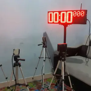 Stopwatch besar otomatis sensor