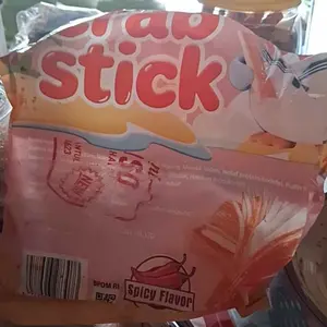 LIANGGUI SNACK CRAB STICK - Cemilan Seafood Siap Saji [180 Gr/20 Pcs @9 Gr]
