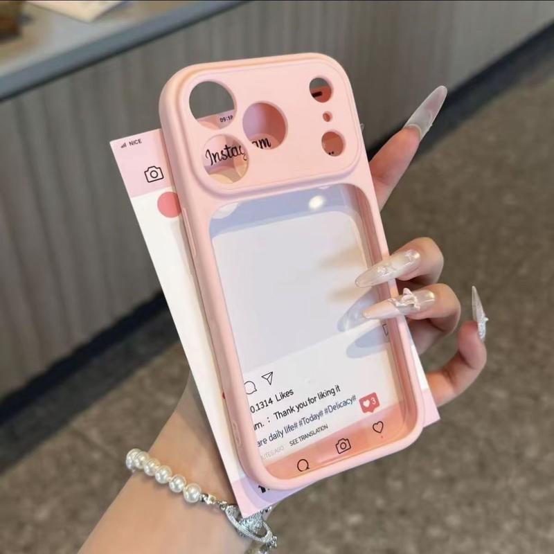 Ốp lưng điện thoại phong cách độc đáo thịnh hành phù hợp iPhone17/16/15…