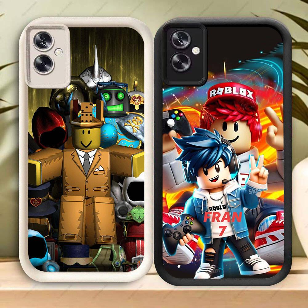 KD-4 Cool Roblox soft Casing untuk OPPO A3 A79 A39 A3X A83 A37 A5 Pro