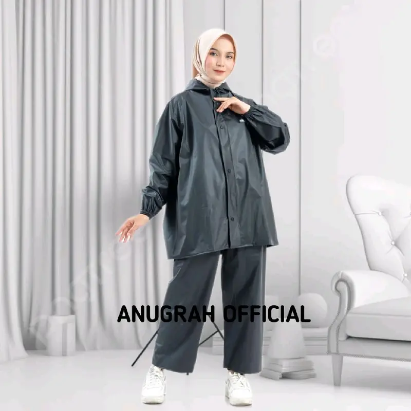 JAS HUJAN PRIA WANITA ANTI REMBES PVC 0,25 BY ANUGRAH 7