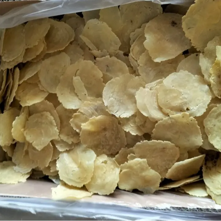 Emping Melinjo tipis 1 kg Kering Pasar siap goreng - live Keripik Renyah Organik - Snack 5