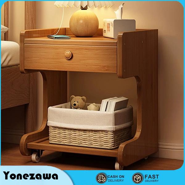 Tab Để Đầu Giường Tủ Đầu Giường Kệ gỗ để đồ đầu giường gỗ mdf có ngăn kéo phù hợp nhiều không gian