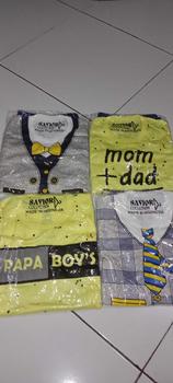 Product Review of Set Anak Bayi 0-12bulan Mini Boss Keren Halus Katun 100% SNI Bayi Baru lahir Cowok Katun Nyaman Denim Parsel from n**k 0