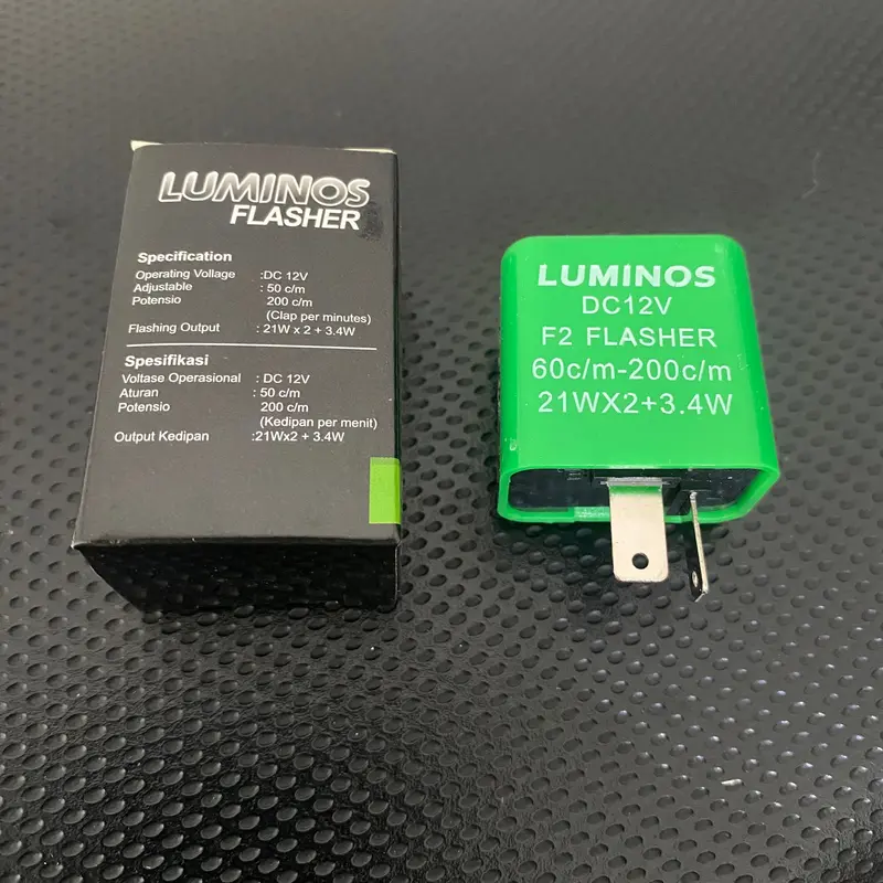 Flasher Luminos Led Sen Sein Riting Sign Motor Setelan Atas Kedip Lambat Cepat 3