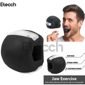 Alat Latihan Rahang Jaw Exercise Silicone Training Ball 3-60lbs Facial Wajah Tirus  Muka
