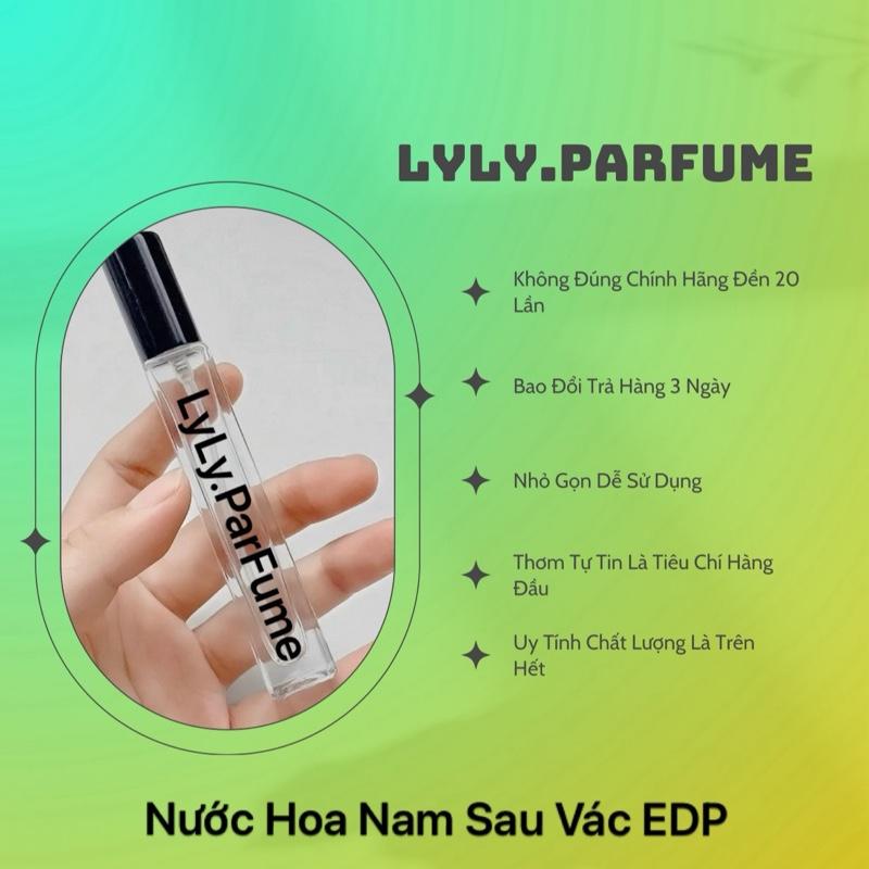 Nước Hoa Sau Vác Mùi Tiêu Gỗ Vannila Cam Nam Tính Lịch Lãm Đa Dụng Bad Boy Chiết 10ml Chai Thuỷ Tinh