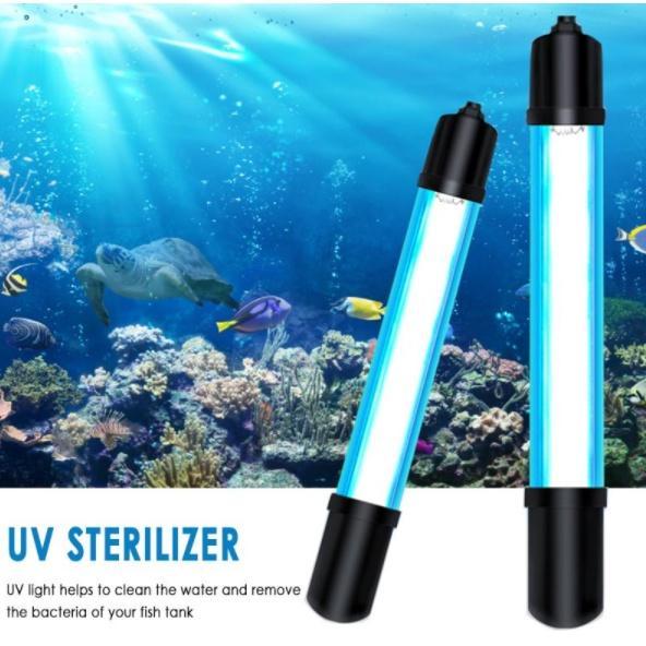 Fish Tank Ultraviolet Germicidal Lamp Aquarium Submersible U - TikTok ...