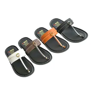 Vdick Sandal Pria Jepit Tarumpah Karet Nonslip Antilicin Lentur Ringan 39 sampai 42 ( jahit tembus )
