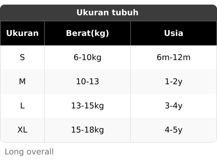 Long overall unisex korean style