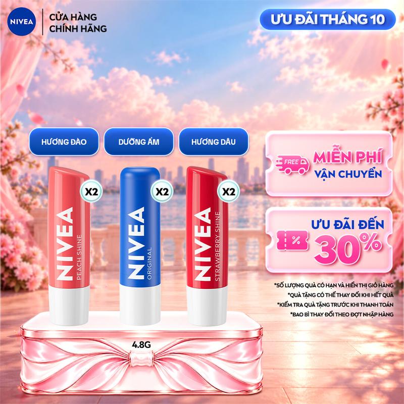 Bộ 2 Son Dưỡng NIVEA Chuyên Sâu (4.8G x2) - 85061/85031/85083
