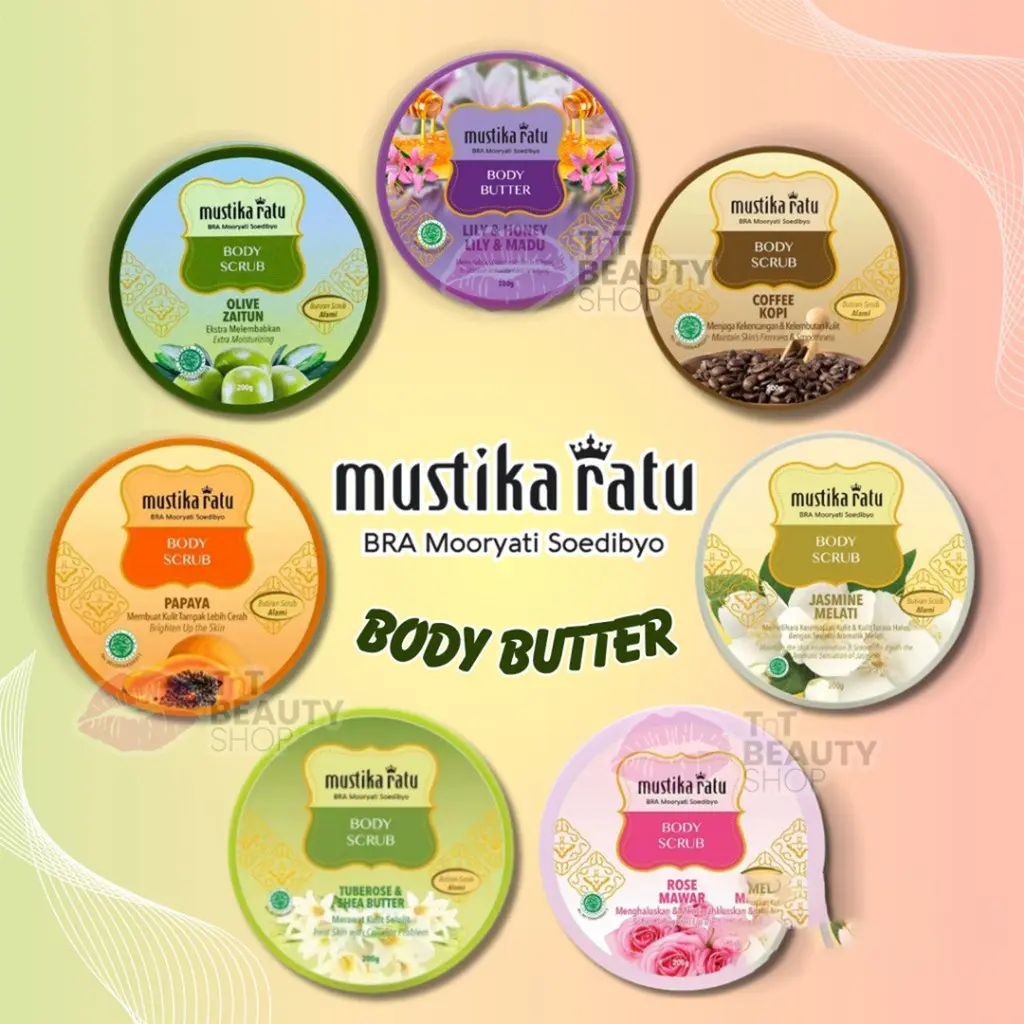 Mustika Ratu Body Butter 200gr | TnT Beauty Shop