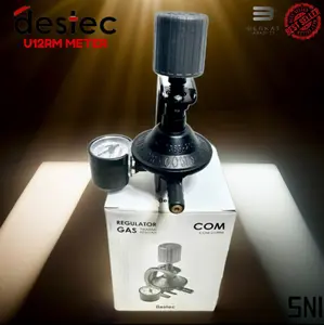 REGULATOR GAS TEKANAN RENDAH DESTEC METER U12RM & NON METER U12R