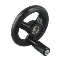 Jual 1pc D125/200/100/160mm 3 Spoke Hand Wheel Lathe Milling Handwheel ...