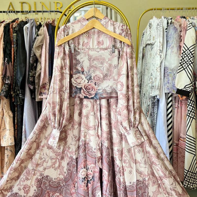 Dress printing mawar shellasaukia 1